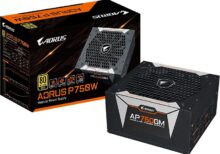 FUENTE DE ALIMENTACION GIGABYTE UD 750W  80+ MODULAR ATX GOLD