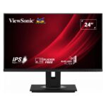 MONITOR VIEWSONIC 24 IPS MULTIM ERGONOMICO VGA HDMI DP USB 5YR GAR