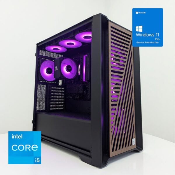 ORDENADOR GAMING PH NOBLE RGB I5 12400F/16G/1TB/GT710-2G/850W/W11P