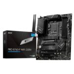 PLACA BASE MSI PRO B760-P WIFI ATX DDR4 HDMI + DP